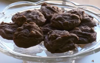 Delicious Chocolate Sour Cream Cookies Recipe