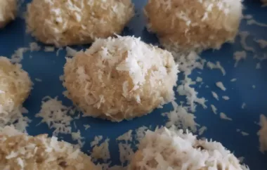 Delicious Coconut Ladoo Recipe for a Sweet Treat