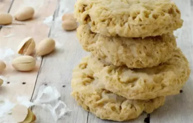 Delicious Coconut Pistachio Cookies Recipe