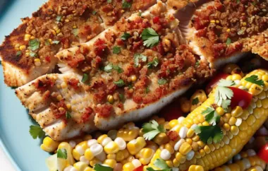 Delicious Corn-Crusted Red Fish Recipe