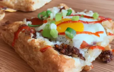 Delicious Corned Beef Hash Egg Pastry Squares
