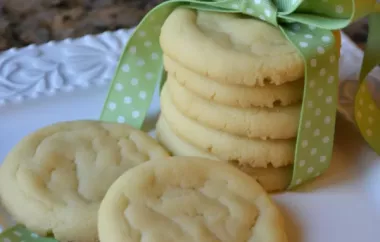 Delicious Cracked Sugar Cookies