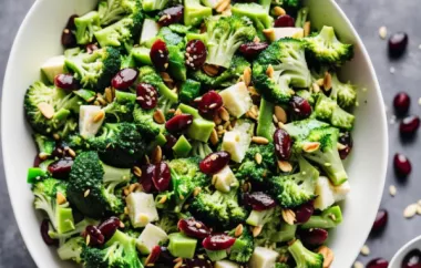 Delicious Cran-Broccoli Salad Recipe