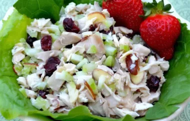 Delicious Cranberry and Turkey Salad Recipe