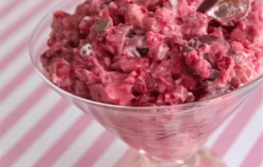 Delicious Cranberry Fluff Recipe