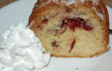 Delicious Cranberry Swirl Coffee Cake Recipe