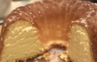 Delicious Cream Cheese Pound Cake II Recipe