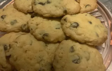 Delicious Crisp Rice Chocolate Chip Cookies Recipe