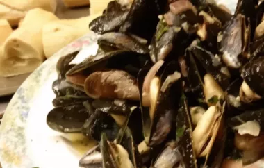 Delicious Curried Mussels Recipe