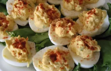 Delicious Deluxe Deviled Eggs Recipe