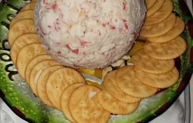 Delicious Devil Crab Cream Cheese Ball Recipe for Your Next Party