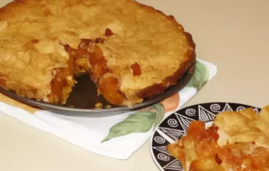 Delicious Dried Apricot Pie Recipe