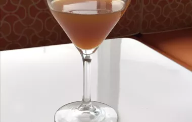 Delicious Earl Grey Martini Recipe