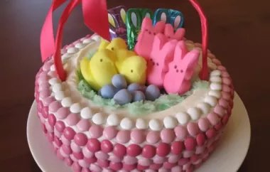 Delicious Easter Basket Cake Recipe