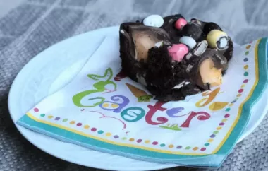 Delicious Easter Treat: Creme Egg Rocky Road