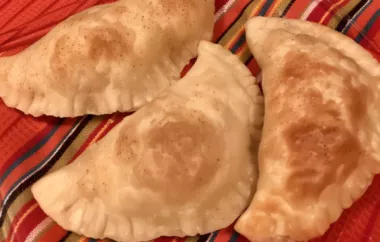 Delicious Empanadas filled with Ham, Cheese, and Hard Boiled Egg