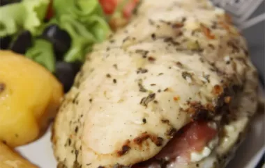 Delicious Feta Cheese and Bacon Stuffed Chicken Breasts Recipe