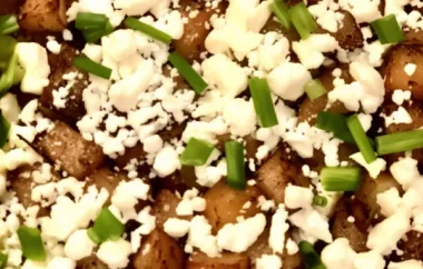 Delicious Feta Roasted Potatoes Recipe for a Flavorful Side Dish