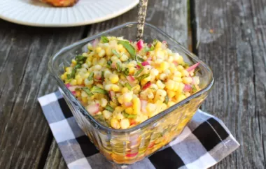 Delicious Fresh Summer Corn Salad Recipe