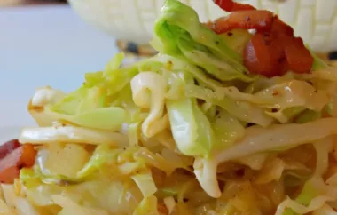 Delicious Fried Cabbage Recipe