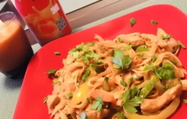 Delicious Fusion: American-Style Thai Noodles Recipe