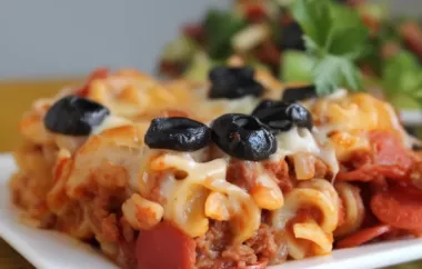 Delicious Fusion Recipe: Pizza Pasta