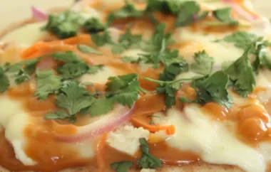 Delicious Fusion: Satay Chicken Pizza Recipe