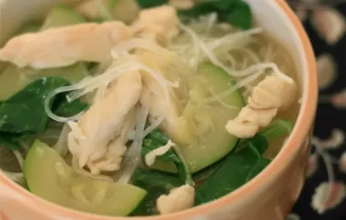 Delicious Garlic Spinach Soup Recipe