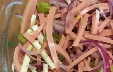 Delicious German Wurst Salad Recipe
