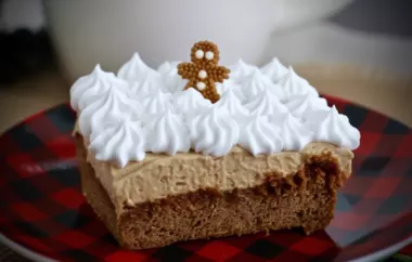 Delicious Gingerbread Cheesecake Bars with a Festive Twist