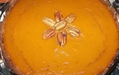 Delicious Gingersnap Pumpkin Pie Recipe