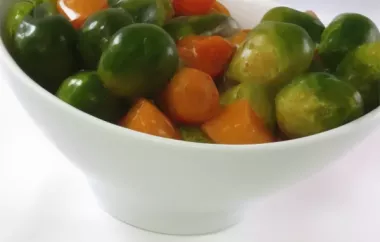 Delicious Glazed Carrots and Brussels Sprouts Recipe