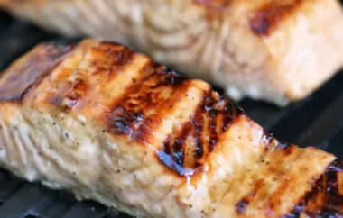 Delicious Glazed Salmon with a Sweet and Savory Twist