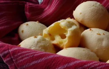 Delicious Gluten-Free Brazilian Cheese Bread Recipe