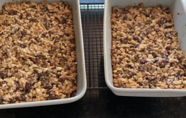 Delicious Gluten-Free Fruit and Nut Bars