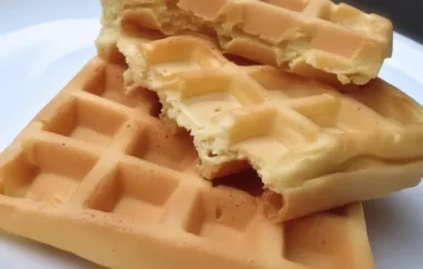 Delicious Gluten-Free Waffles for a Healthy Breakfast