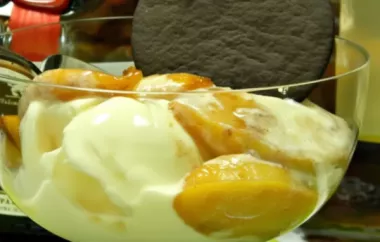 Delicious Grand Marnier Apples with Ice Cream Recipe