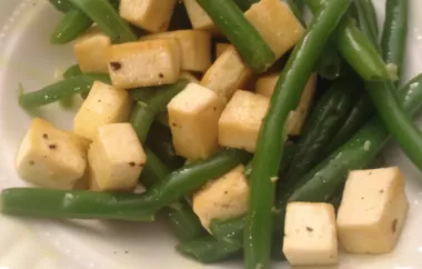 Delicious Green Beans and Tofu Stir-Fry