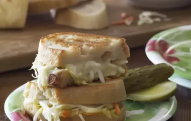 Delicious Grilled Cheese and Veggie Sandwich Recipe