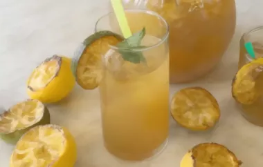 Delicious Grilled Lemon Limeade Recipe