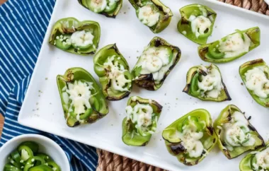 Delicious Grilled Peppers with a Sweet Balsamic Glaze