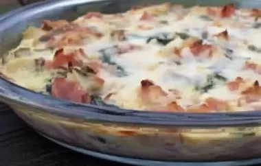 Delicious Ham and Veggie Quiche Recipe