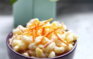 Delicious Hawaiian Macaroni Salad Recipe
