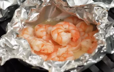 Delicious Herbed Shrimp Scampi in a Pouch Recipe