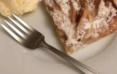 Delicious Homemade Apple Crostata Recipe