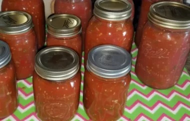 Delicious Homemade Canning Salsa Recipe