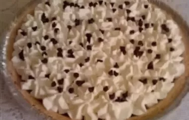 Delicious Homemade Caramel Pie