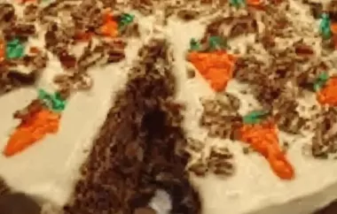 Delicious Homemade Carrot Cake Recipe
