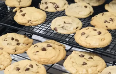 Delicious Homemade Chocolate Chip Cookies Recipe