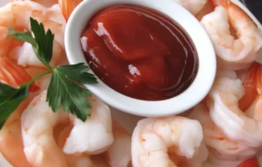 Delicious Homemade Cocktail Sauce Recipe